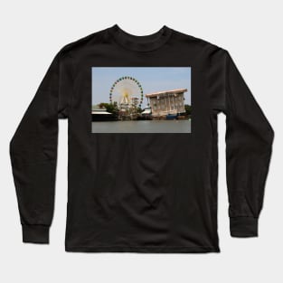 Up side down entertainment building Long Sleeve T-Shirt